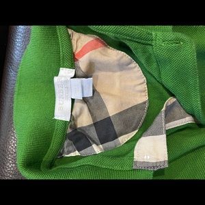 Burberry kids polo size 8y